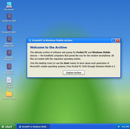 PocketPC Archive