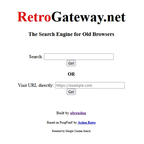 RetroGateway.net